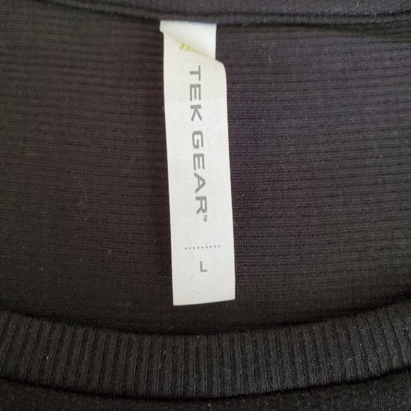Tek Gear Black Long Sleeve Top - Picture 4 of 6